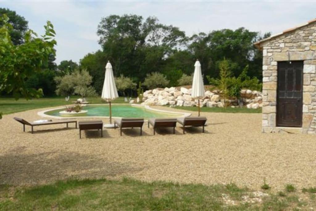 Gite De Charme 80 M², Piscine, Proche D'Uzes. Vezenobres Eksteriør billede